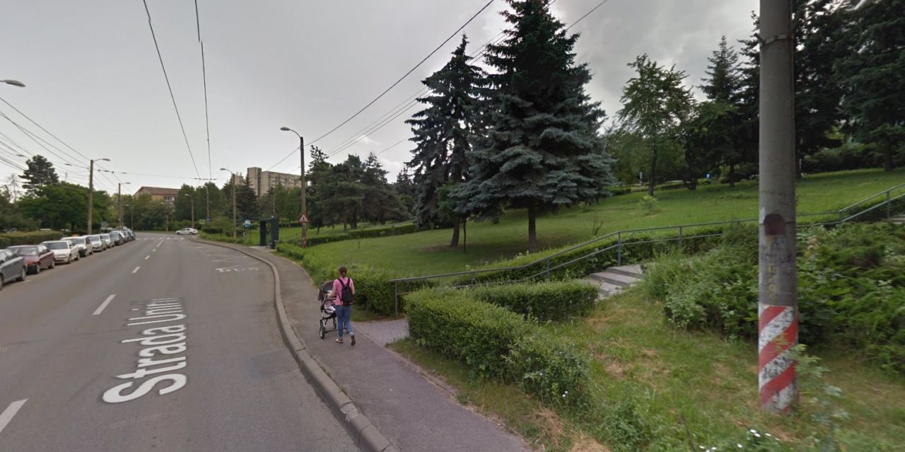 despre spațiul verde scos la vânzare