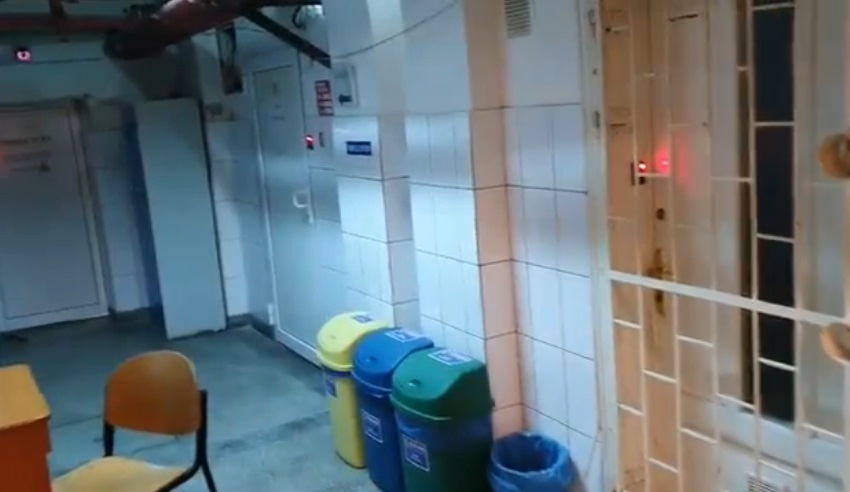 2 minute de groază la Spitalul de Urgență Cluj. Abandonat de familie