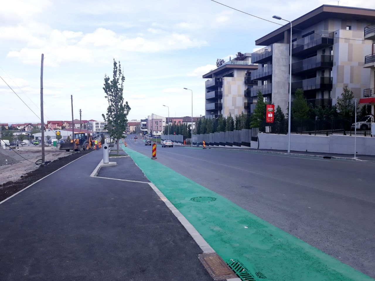 Lucrările de modernizare a străzii Bună Ziua