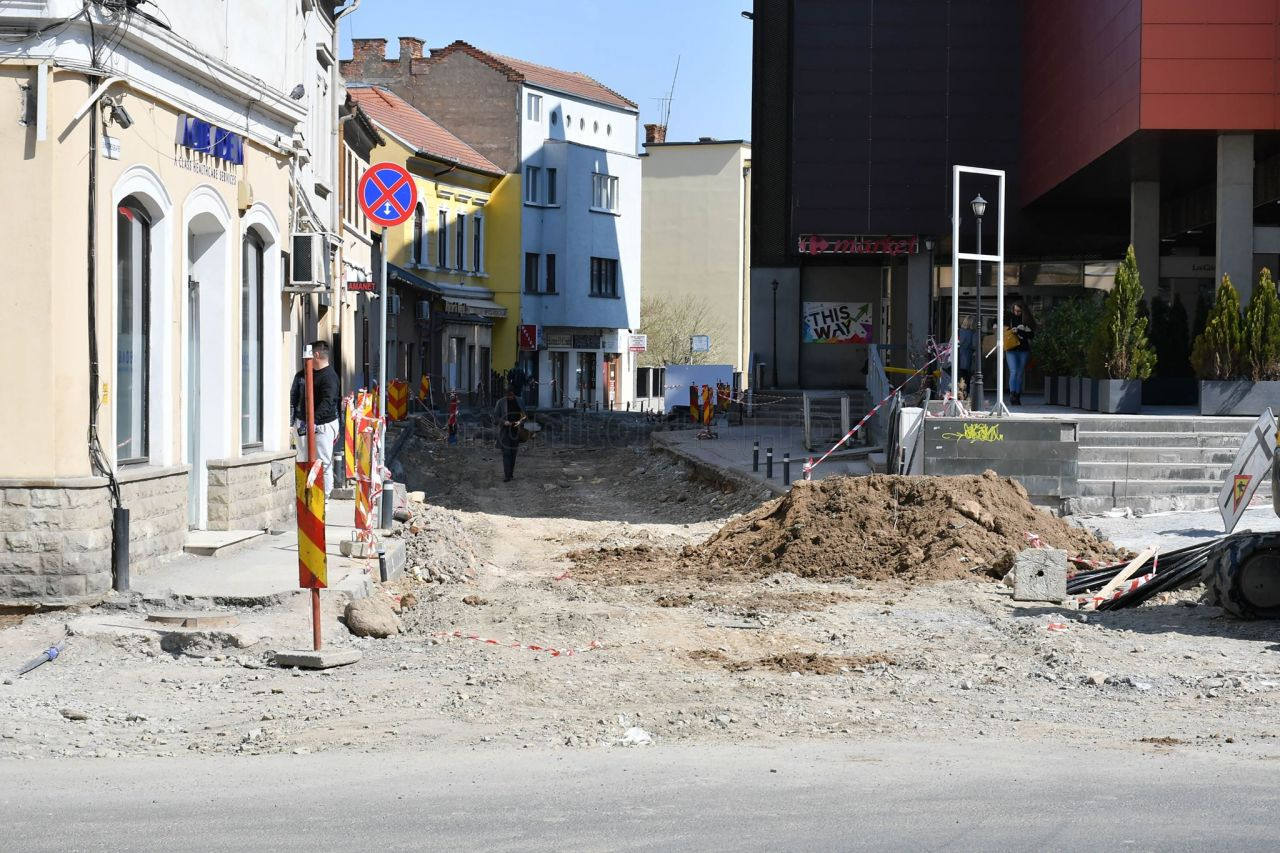 Foto: Paul Gheorgheci/monitorulcj.ro  Strada Tipografiei