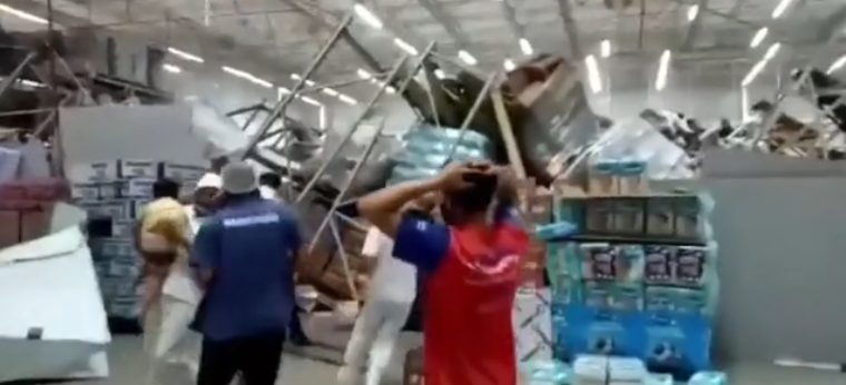 Accident MORTAL la supermarket!