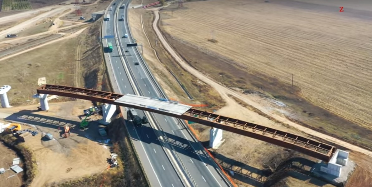 Autostrada A10 a supratraversat Autostrada A1 în două puncte. Cum arată nodul rutier de la Sebeș?