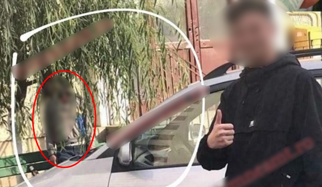 IMAGINEA REVOLTĂTOARE a unui tânăr care s-a pozat lângă o femeie ce încerca să-și pună capăt zilelor