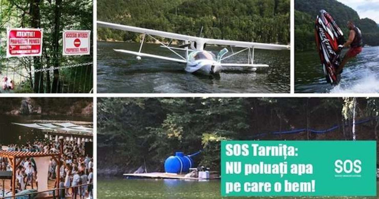 Interzicerea ambarcațiunilor cu motor pe lacurile Tarnița și Beliș