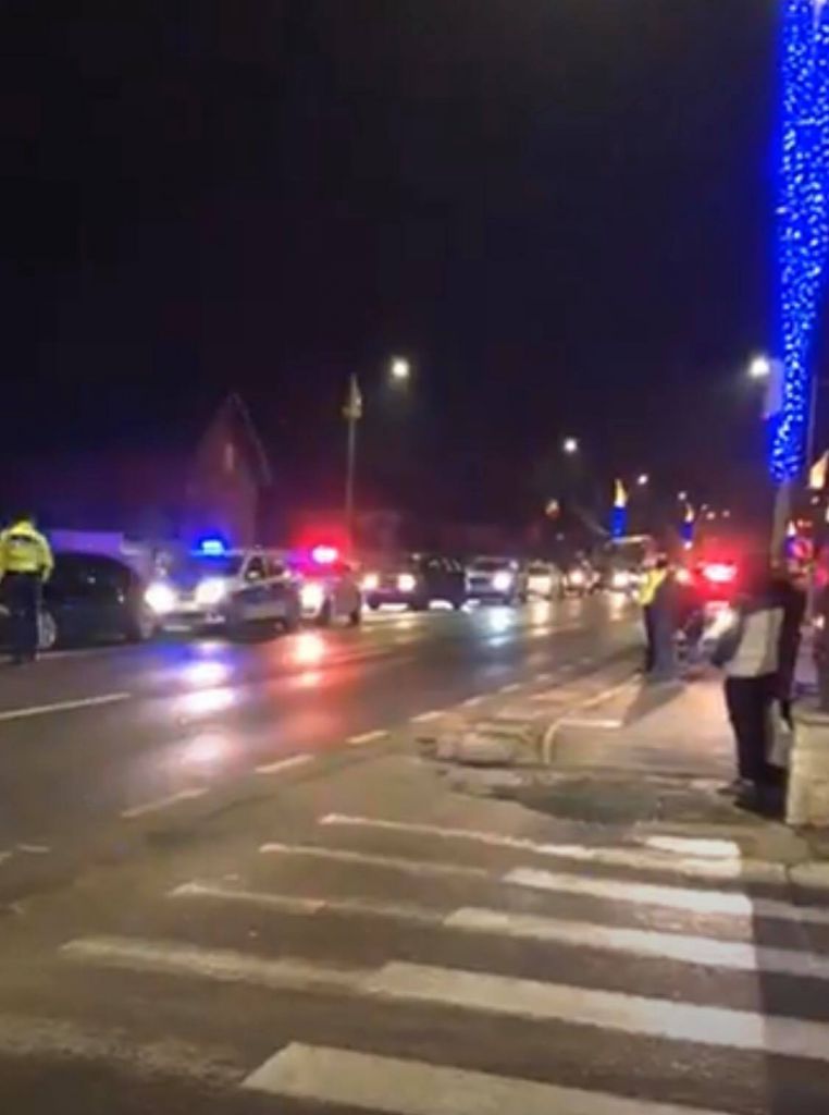 apropae de intrarea în Cluj-Napoca! Traficul este restricționat. FOTO