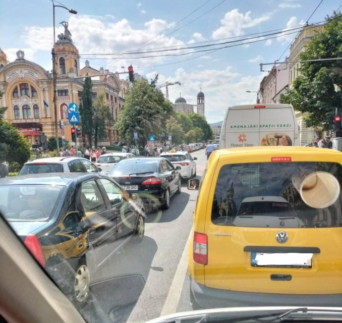 din cauza restricțiilor de circulație. Șoferii sunt exasperați