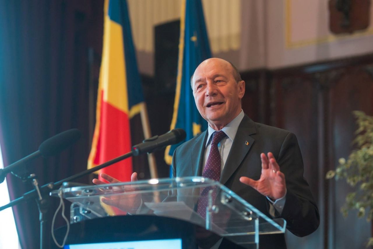 Fostul președine al României Traian Băsescu