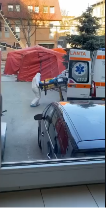 VIDEO. Primii pacienți CONFIRMAŢI cu noul Covid-19 au intrat în Clinica Medicală 1 a Spitalului Clinic Județean de Urgență Cluj