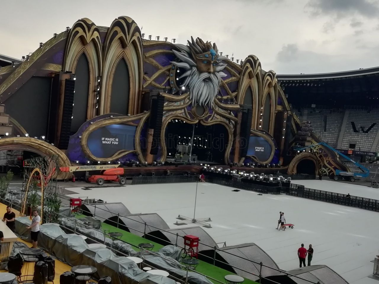 FOTO IMPRESIONANT! Imagini din tărâmul magic UNTOLD 2019: Scena principală