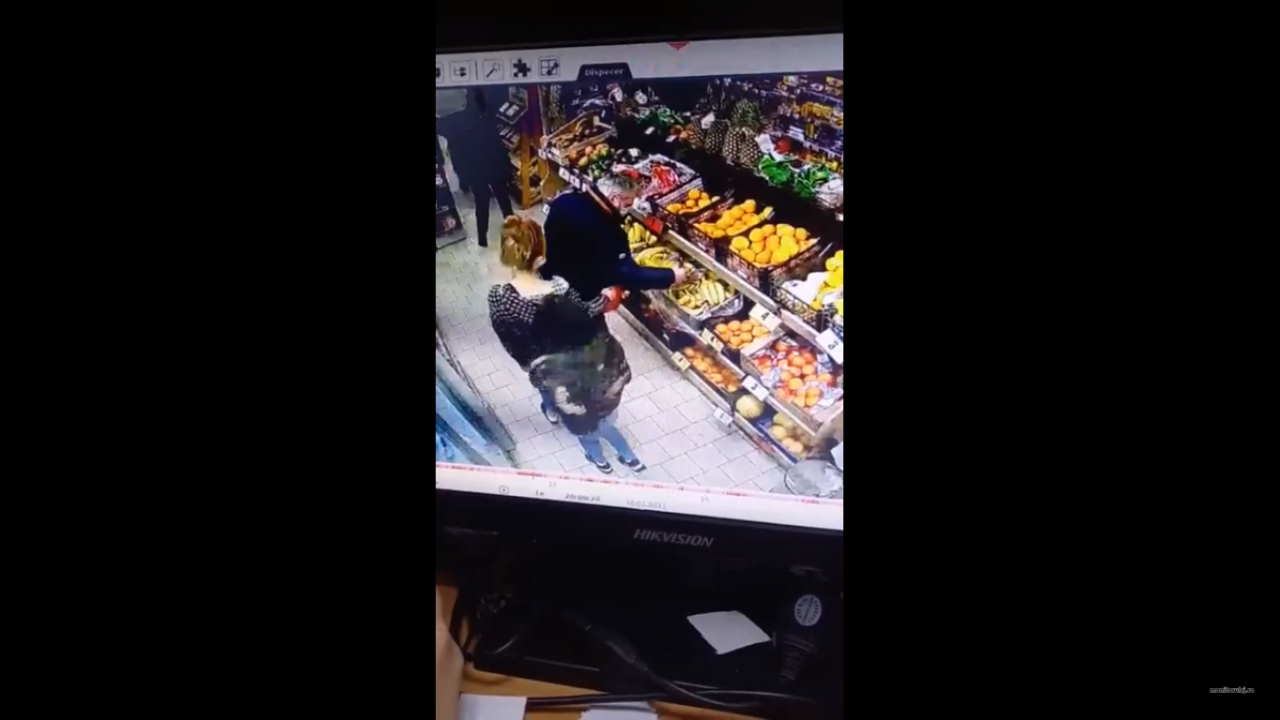 surprinse la furat într-un magazin din Mărăști