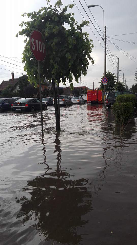 Rupere de nori la Cluj. Sursa foto Ziar de Cluj